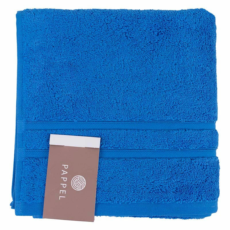 Полотенце махровое Pappel Cirrus/S 50x100см, цвет темно-синий фото 2