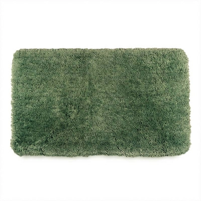 Полноразмерное изображение Коврик для ванной 70x120см Spirella Highland, базилик