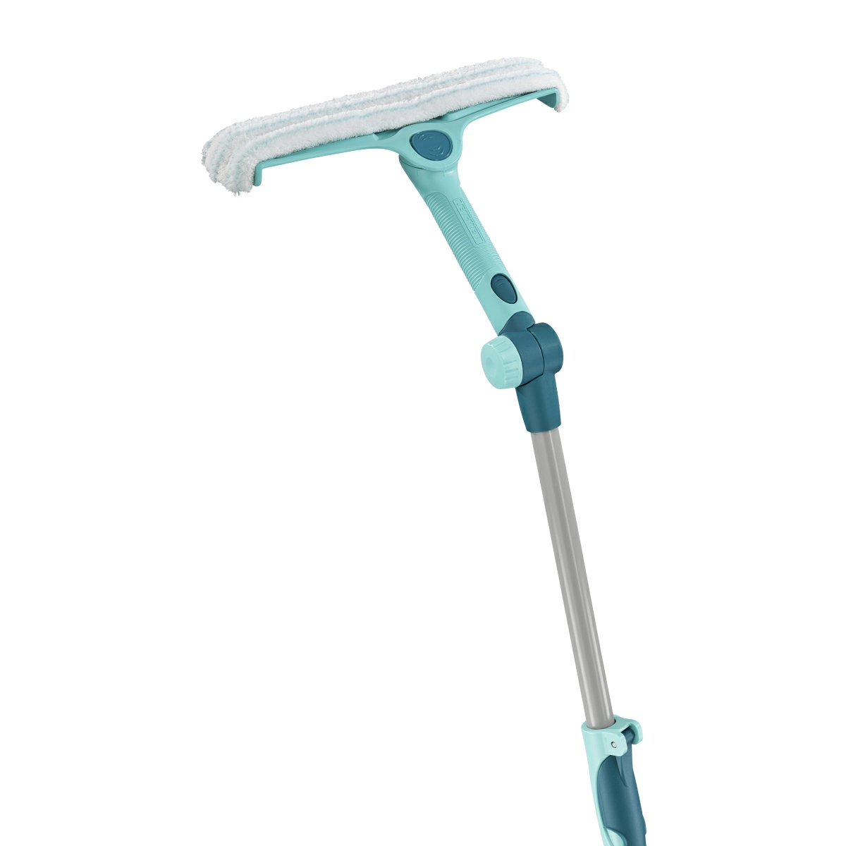3 Щетка Leifheit W&F Cleaner L для мытья окон с губкой и телескопической ручкой, 130-210см фото 4