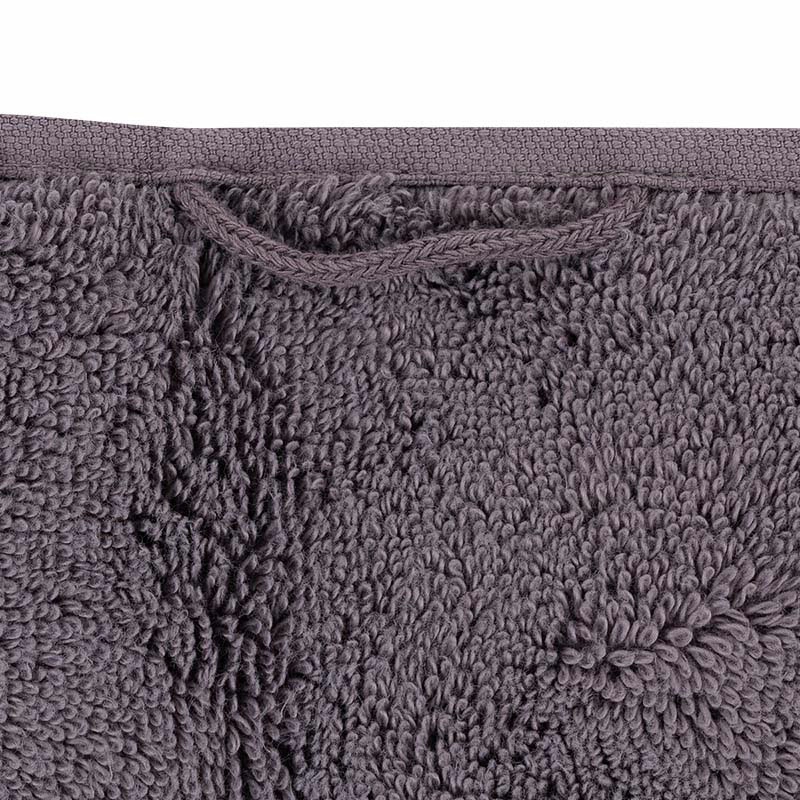 3 Полотенце махровое Pappel Cirrus/S 70x140см, цвет темно-серый фото 3