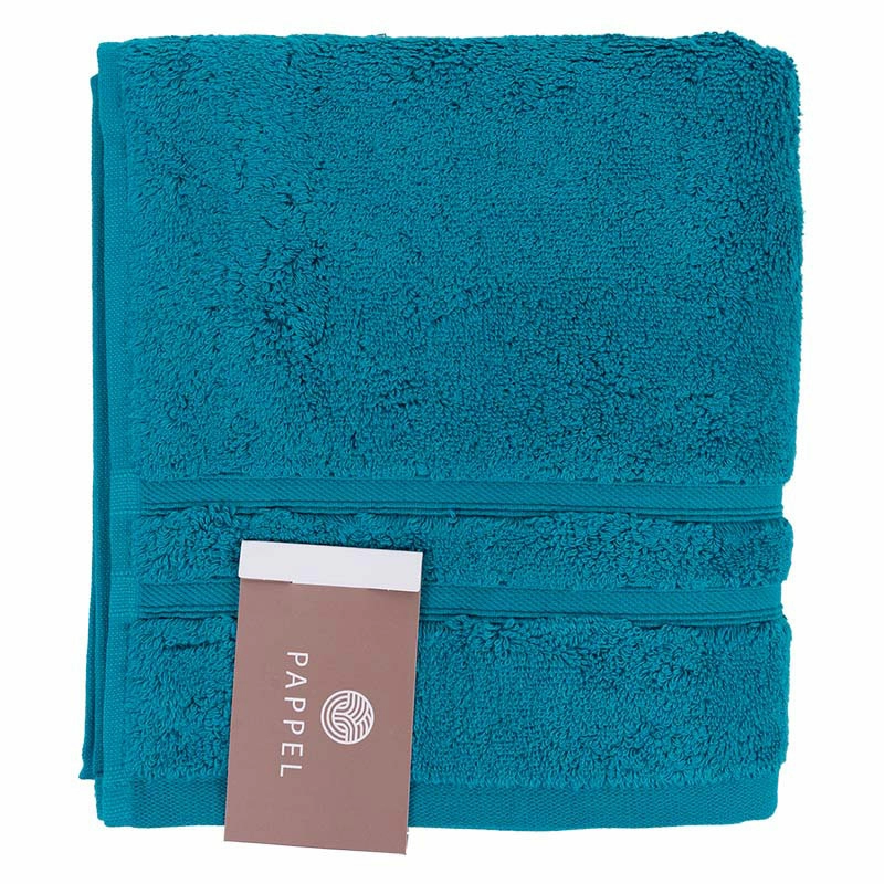 2 Полотенце махровое Pappel Cirrus/S 70x140см, цвет изумрудный фото 2