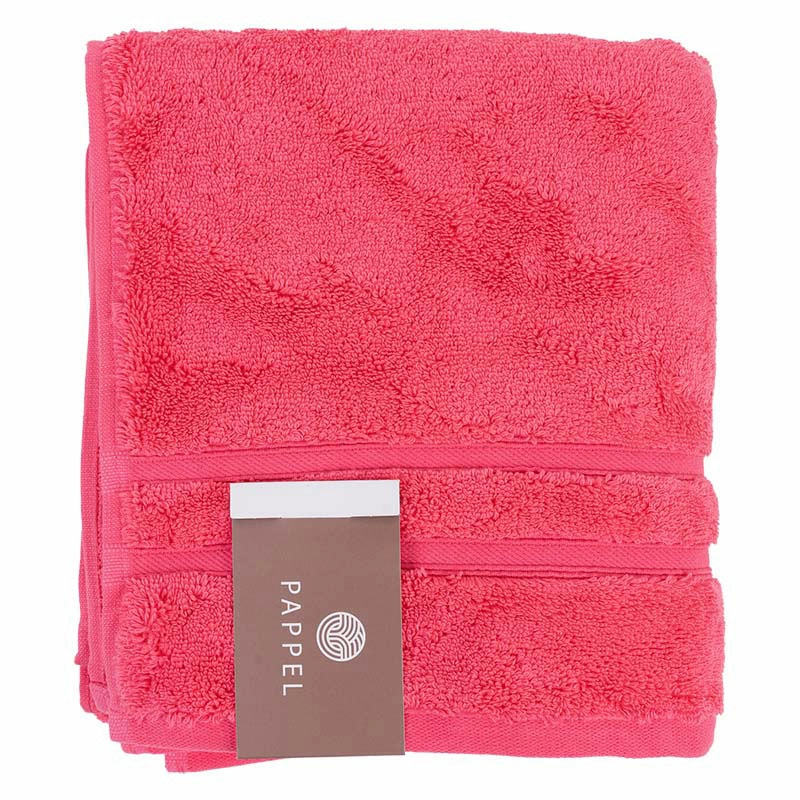Полотенце махровое Pappel Cirrus/S 50x100см, цвет коралловый фото 4