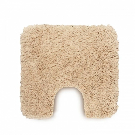 1 Коврик для туалета 55x55см Spirella Highland, натуральный фото 1