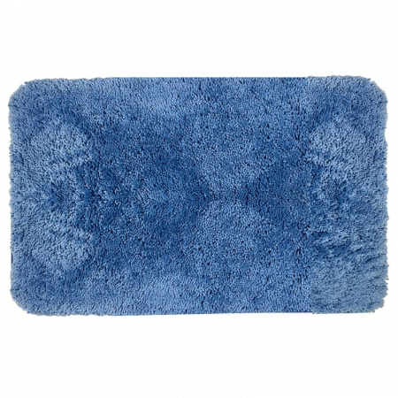 1 Коврик для ванной 60x90см Spirella Highland, голубой фото 1