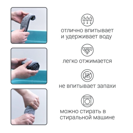 8 Насадка Hausmann для швабры Care Clean HM-67 фото 8