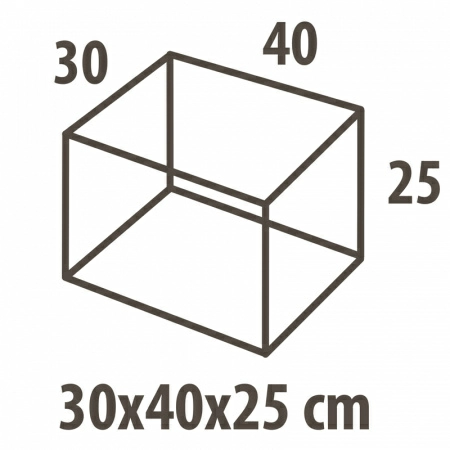 3 Кофр для хранения Hausmann Paisley 30x40x25см, бежевый фото 2