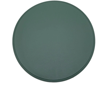 Салфетка под посуду Zapel круглая 38см dark green фото 1