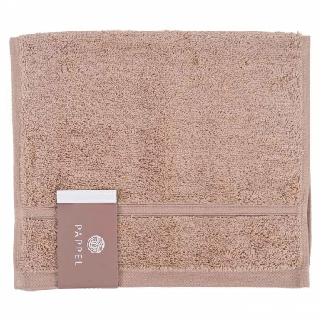 2 Полотенце махровое Pappel Cirrus/S 30x50см, цвет бежевый фото 2