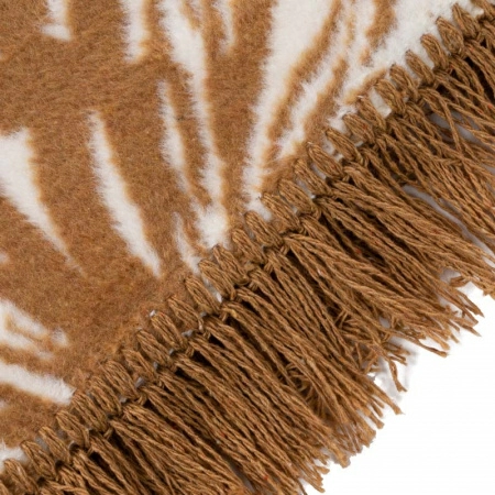 4 Плед 150x200см Pappel Scotch Jacquard, песочный фото 2