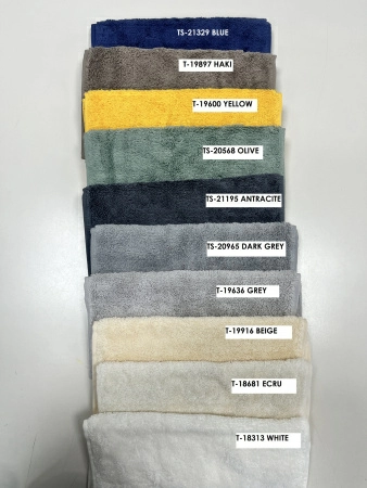 Полноразмерное изображение Полотенце махровое Pappel Cirrus/S 30x50, цвет белый фото 1