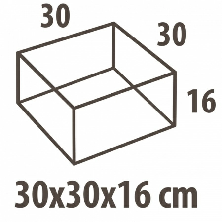 Кофр для хранения Hausmann Herbarium 30x30x16см фото 2