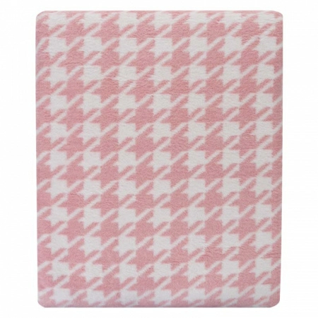 2 Плед 150x200см Pappel Scotch Jacquard, розовый фото 2